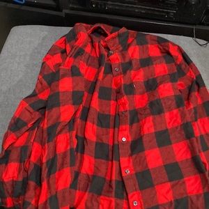 Red and black flannel